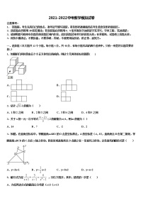 河南省许昌市襄城县市级名校2021-2022学年中考数学押题试卷含解析