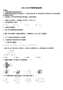 黑龙江省大庆市一中学2021-2022学年中考数学考试模拟冲刺卷含解析