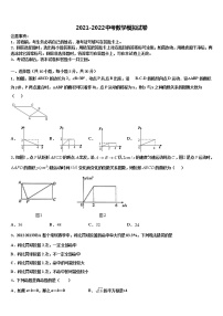 河南郑州中学原区郑州中学原实验校2021-2022学年十校联考最后数学试题含解析