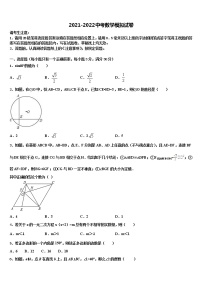 黑龙江省哈尔滨市宾县达标名校2021-2022学年初中数学毕业考试模拟冲刺卷含解析