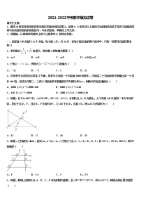 黑龙江省哈尔滨市风华中学2022年中考数学最后冲刺模拟试卷含解析