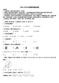 黑龙江省桦南县重点中学2021-2022学年中考数学全真模拟试题含解析