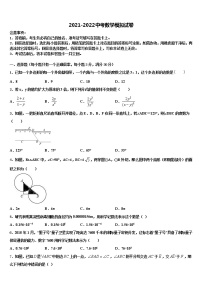 湖南省长沙市师大附中教育集团第十市级名校2021-2022学年中考一模数学试题含解析