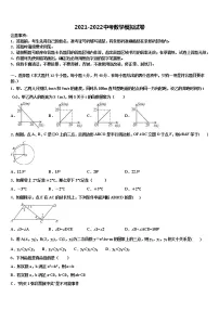 湖南省株洲市攸县2021-2022学年中考押题数学预测卷含解析