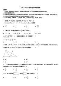 吉林省东北师范大附属中学2022年中考适应性考试数学试题含解析