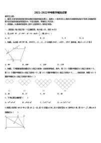 吉林省德惠市大区市级名校2022年中考三模数学试题含解析
