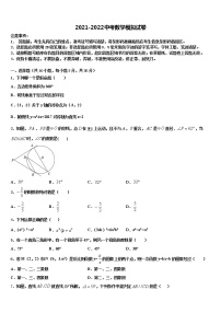 吉林省辉南县重点达标名校2021-2022学年中考试题猜想数学试卷含解析