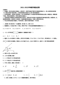 湖南省怀化市中学方县重点中学2022年中考数学模试卷含解析