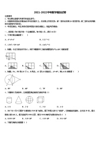 湖南省耒阳市达标名校2021-2022学年中考数学考试模拟冲刺卷含解析