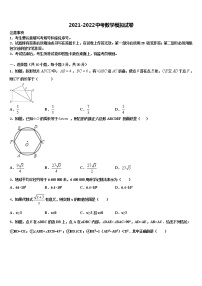 湖南省邵阳市绥宁县重点中学2022年中考联考数学试题含解析