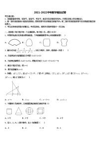 湖南省岳阳市城区达标名校2022年中考试题猜想数学试卷含解析