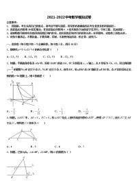 湖南省永州零冷两区七校联考2021-2022学年中考适应性考试数学试题含解析