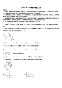 湖北省武汉市市新观察市级名校2022年中考数学模拟预测题含解析