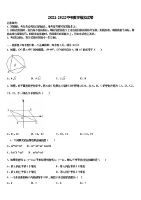 湖北省咸宁市赤壁市第一初级中学2022年中考数学模试卷含解析