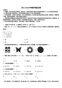 湖北省襄阳市谷城县2021-2022学年中考数学考试模拟冲刺卷含解析