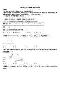 湖北省枣阳阳光校2021-2022学年中考数学五模试卷含解析