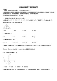 湖北省孝感市孝南区部分校2022年中考数学最后冲刺模拟试卷含解析