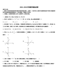 湖南省安仁县重点中学2021-2022学年中考数学考试模拟冲刺卷含解析