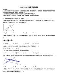 湖北省罗田县2021-2022学年中考试题猜想数学试卷含解析