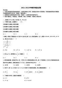 湖北省武汉市名校2022年中考数学模拟试题含解析