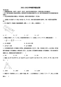 湖北省黄州思源实验校2021-2022学年中考试题猜想数学试卷含解析