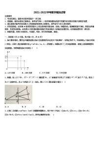 湖北省武汉市硚口区市级名校2021-2022学年中考数学模试卷含解析