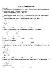 贵州省施秉县2022年初中数学毕业考试模拟冲刺卷含解析