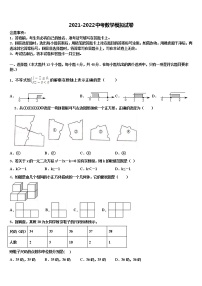 湖北省黄冈麻城市重点达标名校2021-2022学年中考数学最后一模试卷含解析