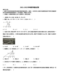 江苏省东台市实验初中2022年中考试题猜想数学试卷含解析