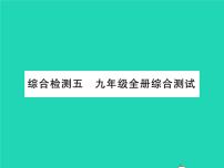 2022九年级数学全册综合测试习题课件新版沪科版