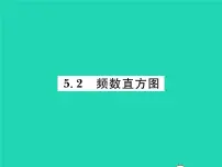 湘教版八年级下册5.2 频数直方图习题课件ppt