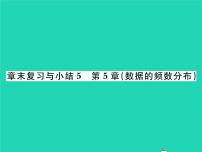 初中湘教版第5章 数据的频数分布综合与测试复习ppt课件