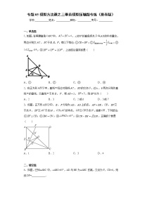 专题05模型方法课之三垂直模型压轴题专练- 2022-2023学年八年级上册数学专题训练（人教版）