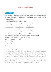 专题2.1 将军饮马模型（压轴题专项讲练）-2022-2023学年八年级数学上册从重点到压轴（苏科版）