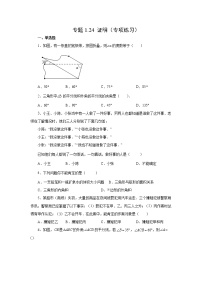 专题1.24 证明（专项练习）-2022-2023学年八年级数学上册基础知识专项讲练（浙教版）