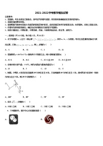 江苏省淮安市城北开明中学2021-2022学年中考数学对点突破模拟试卷含解析