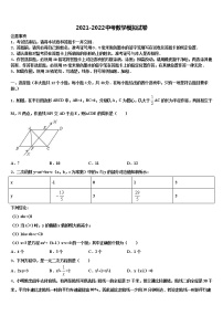 江苏省淮安市金湖县达标名校2021-2022学年中考冲刺卷数学试题含解析