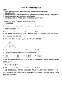 江苏省南京师范大附中江宁分校2022年中考数学最后冲刺模拟试卷含解析