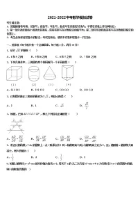 江苏省南京市江宁区2022年初中数学毕业考试模拟冲刺卷含解析