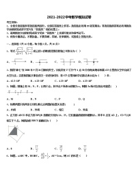 江苏省南菁高中学2022年中考二模数学试题含解析