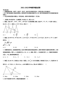 江苏省苏州市相城区春申中学2022年中考数学模拟精编试卷含解析