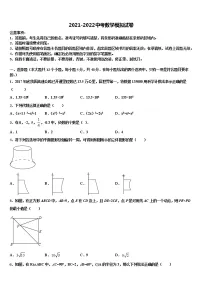 江苏省盐城市大丰东台重点名校2021-2022学年中考数学对点突破模拟试卷含解析