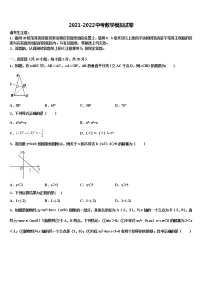 江西省抚州市2021-2022学年中考数学对点突破模拟试卷含解析