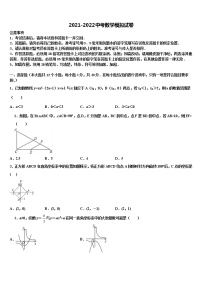 江西省南昌市重点中学2021-2022学年中考猜题数学试卷含解析