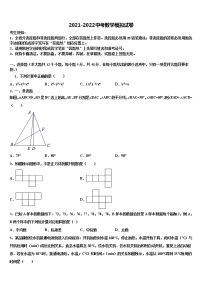 乐山市重点中学2021-2022学年中考数学最后冲刺浓缩精华卷含解析