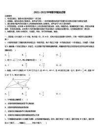 内蒙古通辽市名校2021-2022学年中考适应性考试数学试题含解析