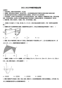 内蒙古乌海市名校2021-2022学年中考数学考试模拟冲刺卷含解析