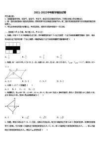 内蒙古自治区兴安盟乌兰浩特市卫东中学2022年中考数学全真模拟试卷含解析