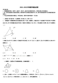 山东省德州市经开区重点达标名校2021-2022学年毕业升学考试模拟卷数学卷含解析