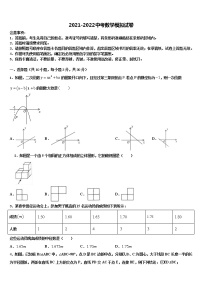 山东省临沭县青云镇中心中学2022年中考数学仿真试卷含解析